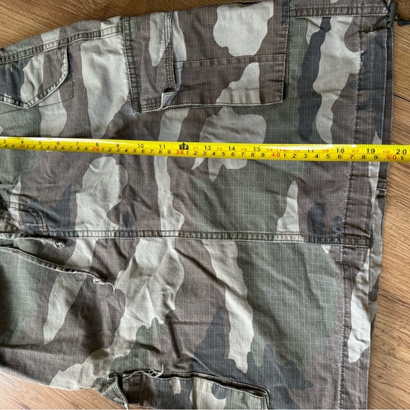 Vintage y2k mossimo army cargo skirt 100% cotton - Picture 4 of 7